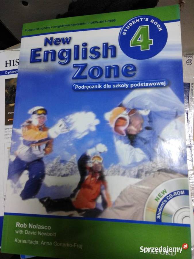 English zone 4 student book podręcznik angielski sprzedam