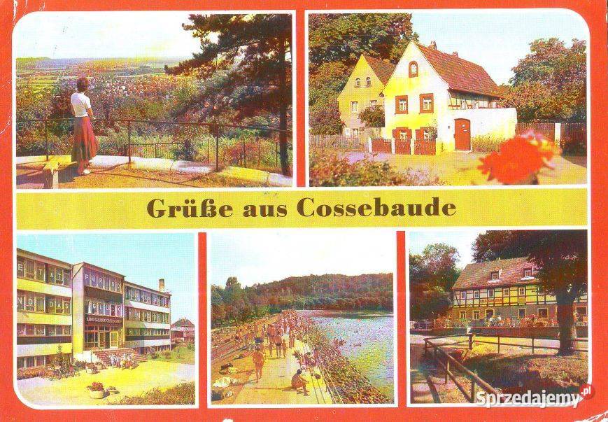 Kart pozdrowienia zCossebaude kas 1994 2 Pocztówki i karty telefoniczne Gliwice