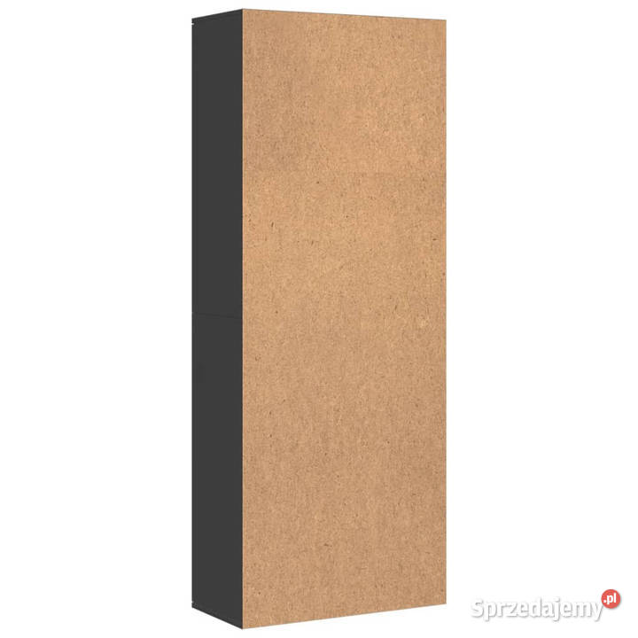 Wysoka szafka czarna 70x35x180 materiał Pozostałe mazowieckie sprzedam