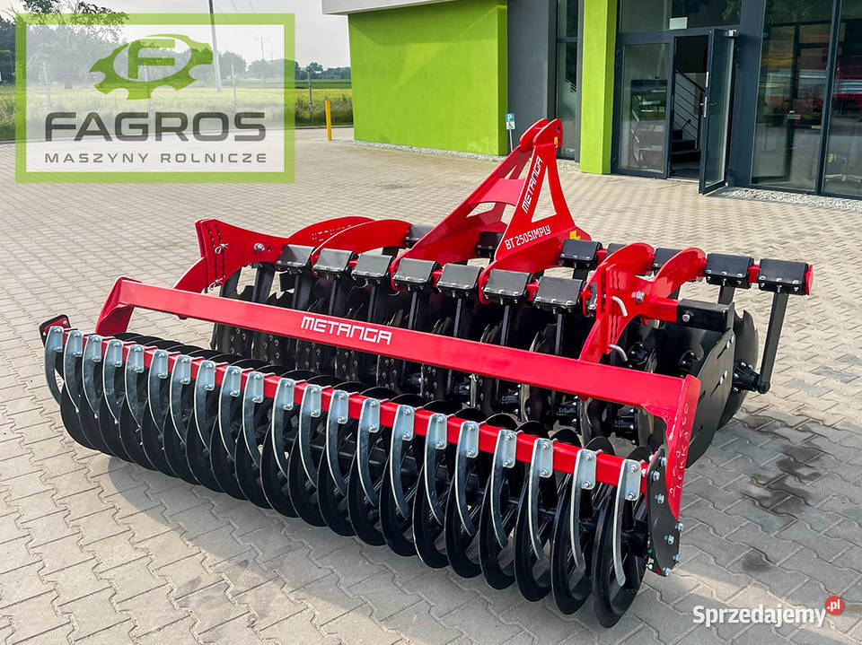 NOWA talerzowa brona talerzówka LEKKA agregat