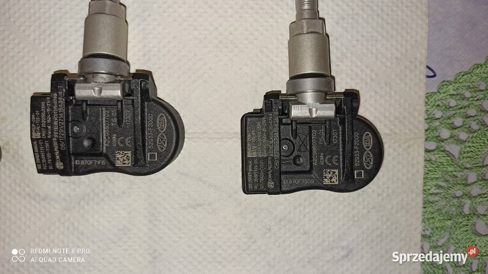 Czujniki ciśnienia powietrza w kole Hyundai Kia osobowe Pilawa