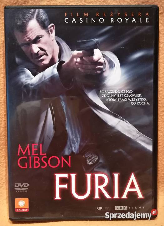 Płyta dvd Furia Mel Gibson lektor mazowieckie Warszawa