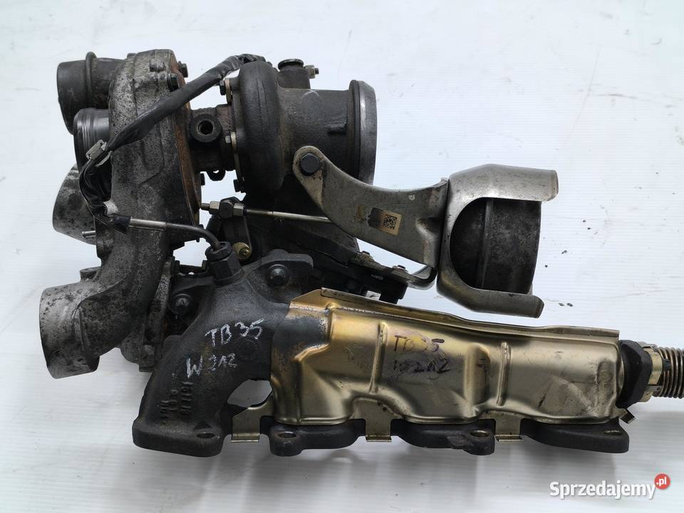TURBINA TURBOSPRĘŻARKA MERCEDES EKLASA W212 22 osobowe