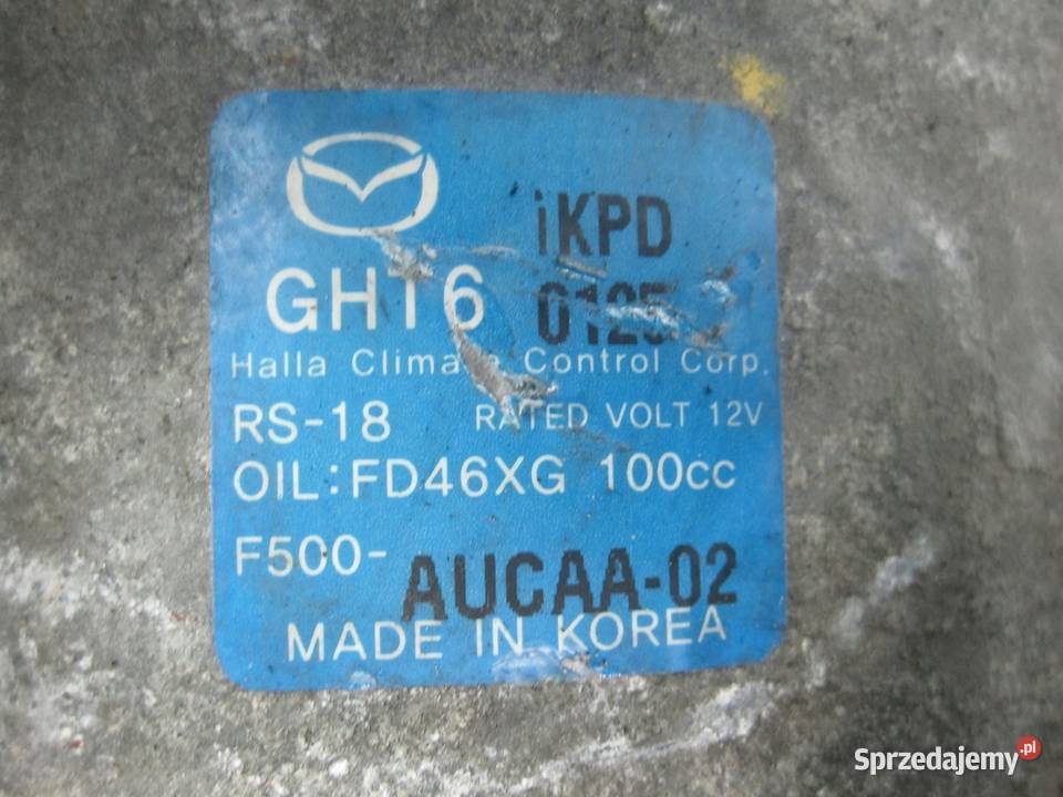 Mazda 6 6J CX5 22 SKYACTIV 175 sprężarka Rok produkcji 2015 Kielce