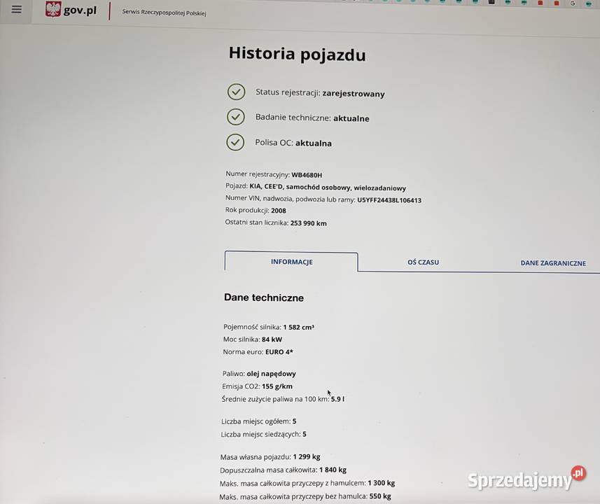 KIA Ceed AUTOMAT SKRZYNIA 16 CRDI salon Polska komputer pokładowy