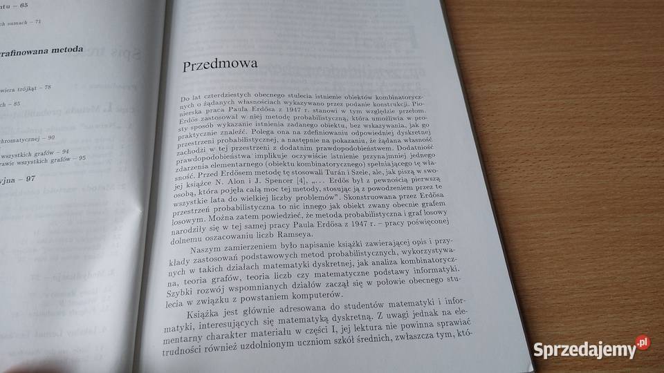 Niekonstruktywne metody matematyki dyskretnej Gdańsk