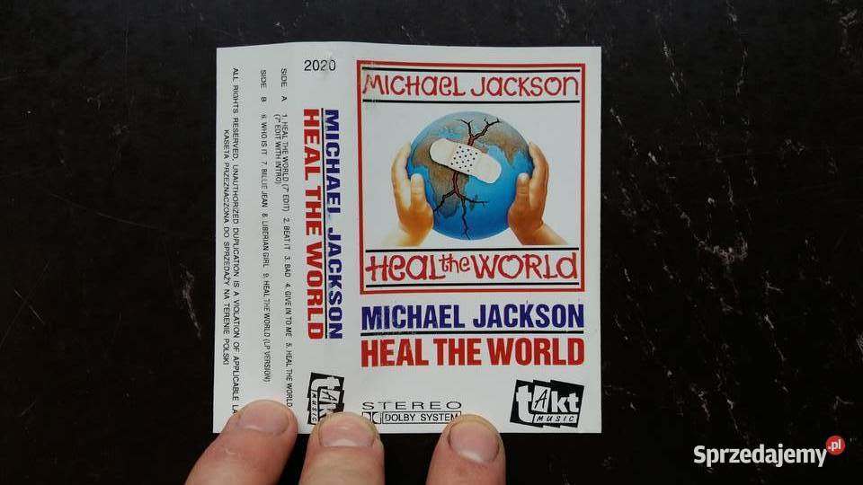 Kaseta magnetofonowa Michael Jackson Heal the Siemiatycze sprzedam