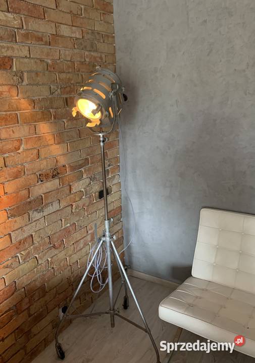 Oświetlenie teatralne PRL lampa Vintage loft Poznań