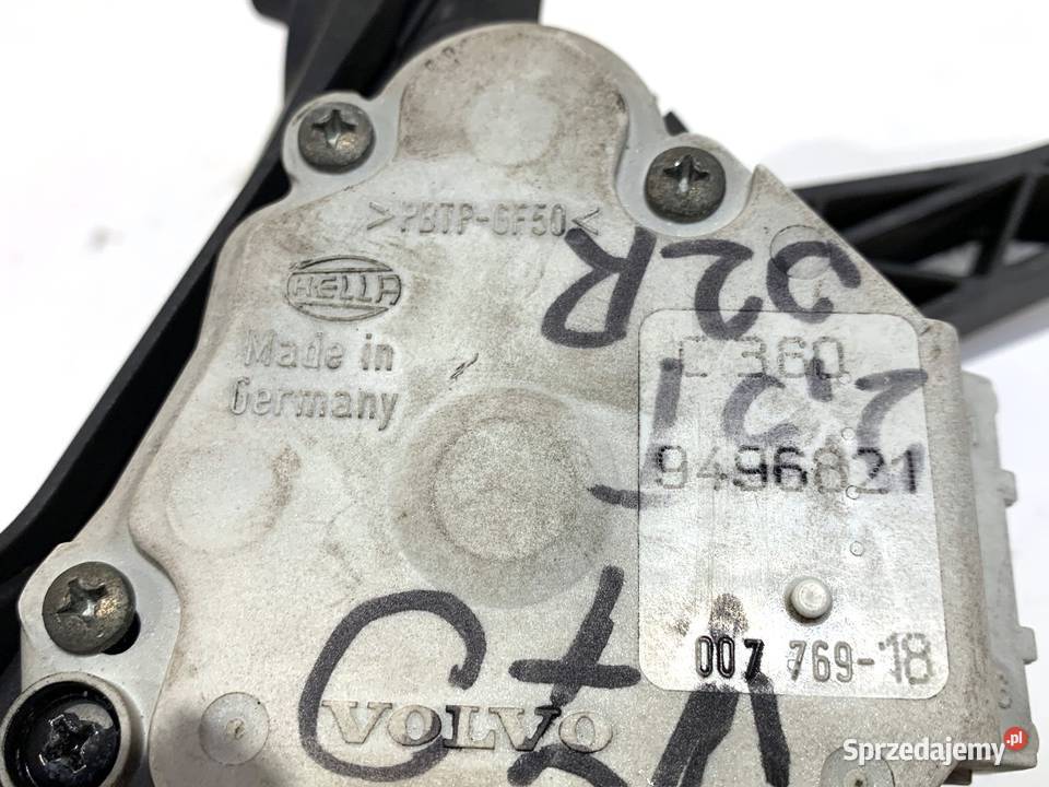 POTENCJOMETR GAZU VOLVO V70 II 9496821 24 200 osobowe