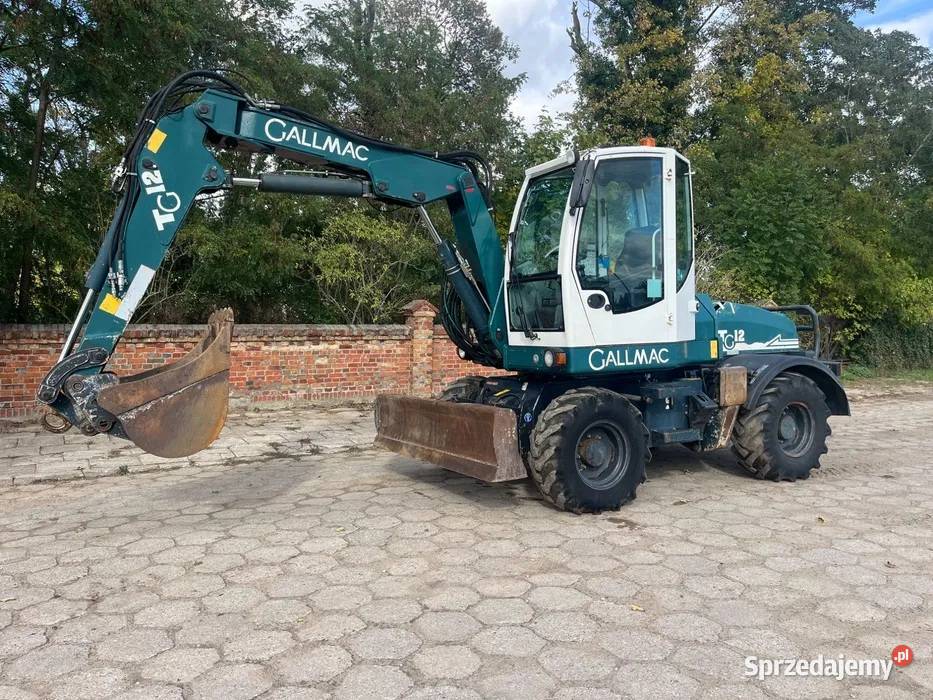 Koparka GALLMAC tg12 tg 12 2013r mecalac tg 10 Dziedzice