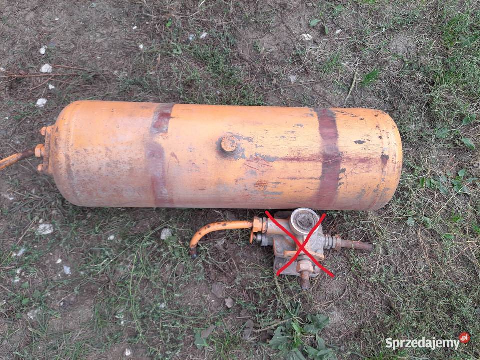 Zbiornik powietrza Ursus C360 Układ hamulcowy