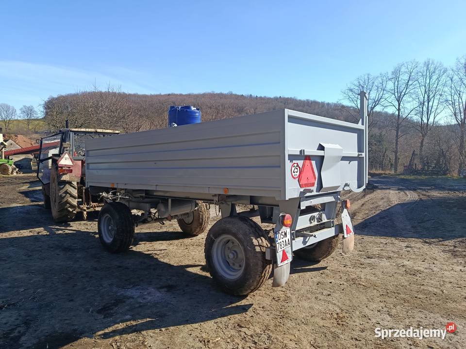 Przyczepa Czeska BSS 8T Kiper Na Dwie Strony Przyczepy rolnicze Dobromierz sprzedam