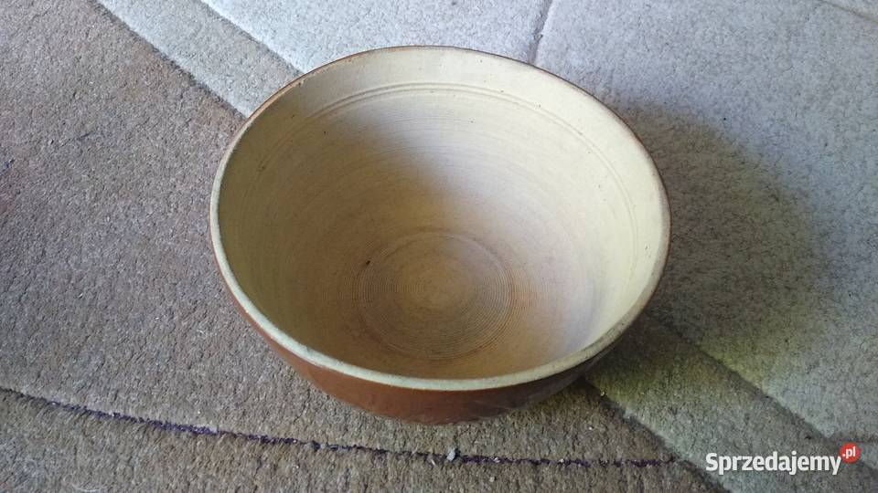 Bochnia makutra kamionkowa ceramika PRL retro sprzedam