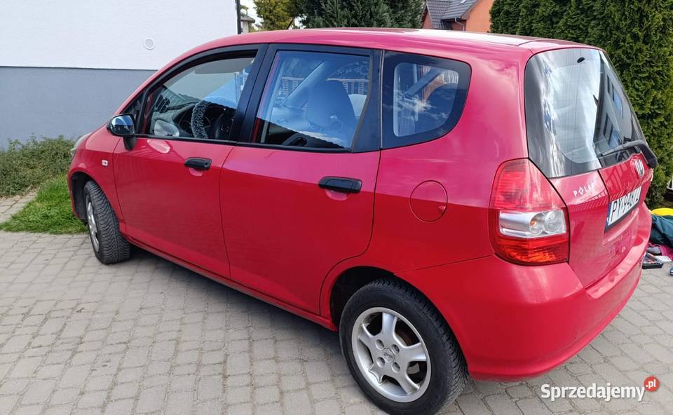 Honda Jazz 2004 benzyna 1 2 MP3 wielkopolskie Poznań sprzedam