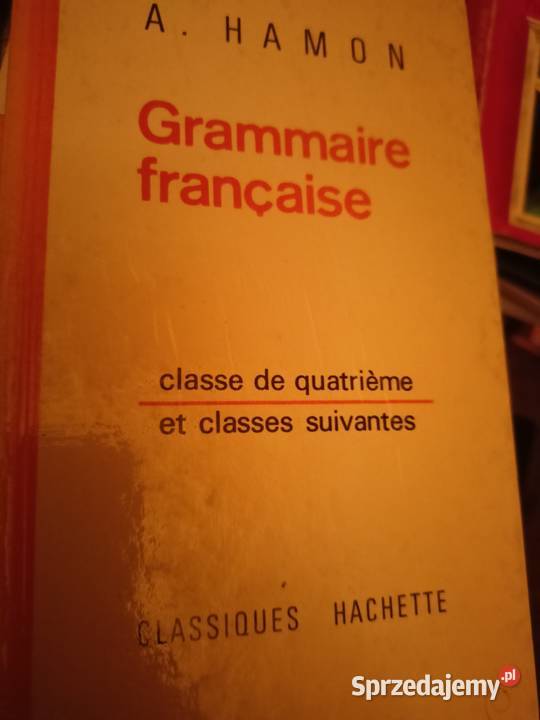 Gramatyka francuski kursy językowe tanie Warszawa sprzedam