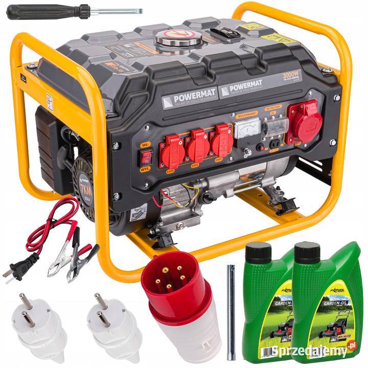 Agregat PRĄDOTWÓRCZY Generator 3000W 230V 12V Agregaty prądotwórcze śląskie Katowice