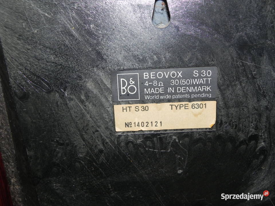 Kolumny Bang Olufsen Beovox S30 Olkusz
