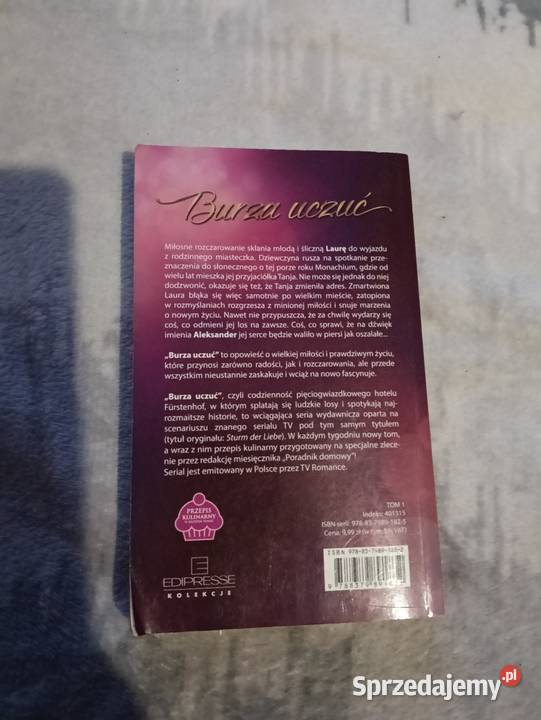 Książka Burza uczuć Radom