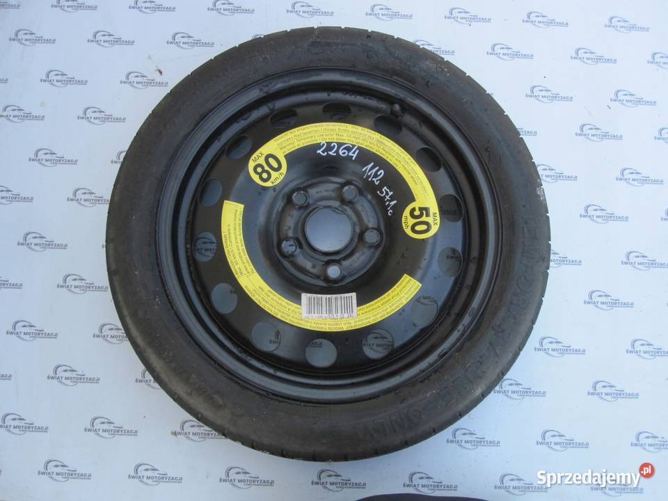 AUDI A3 II 8P GOLF V LEON II koło dojazdowe świętokrzyskie Kielce