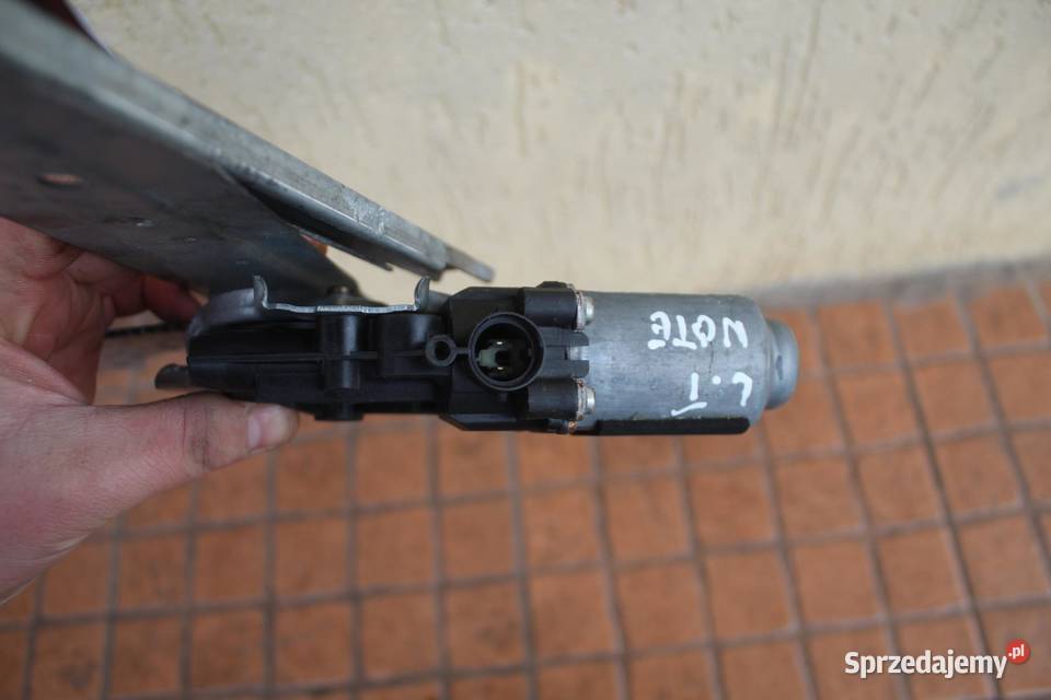 MECHANIZM PODNOŚNIK SZYBY LEWY TYŁ NISSAN NOTE