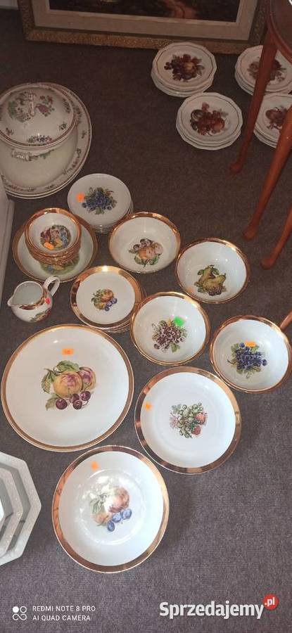 Patera CL Czechslovakia Brzoskwinie i czereśnie Gdańsk