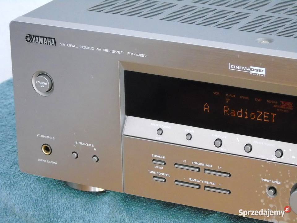 Amplituner Yamaha RXV457 RDS mocny 360 wat Jasło