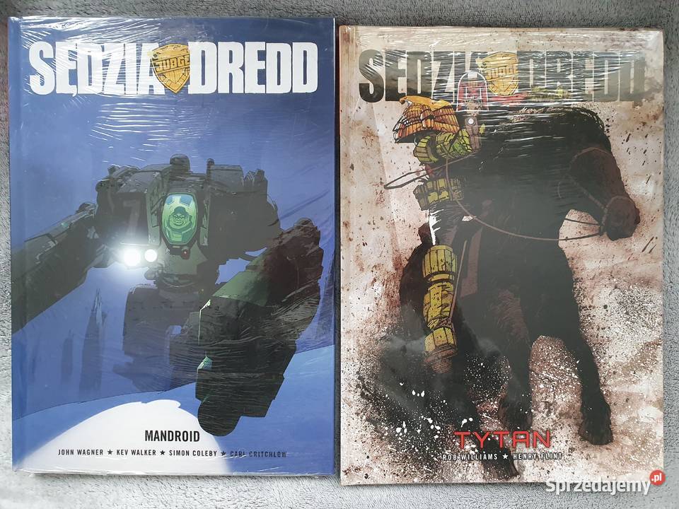 Sędzia Dredd Tytan Mandroid 2 komiksy Komiksy