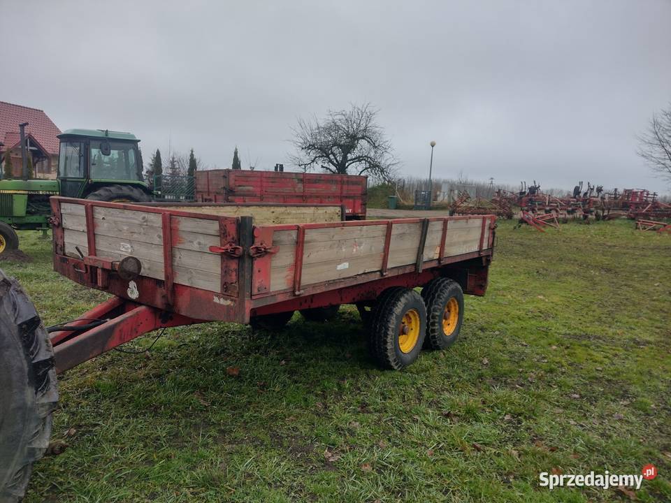Przyczepa rolnicza Tim 6 5 tony wywrotka na tył