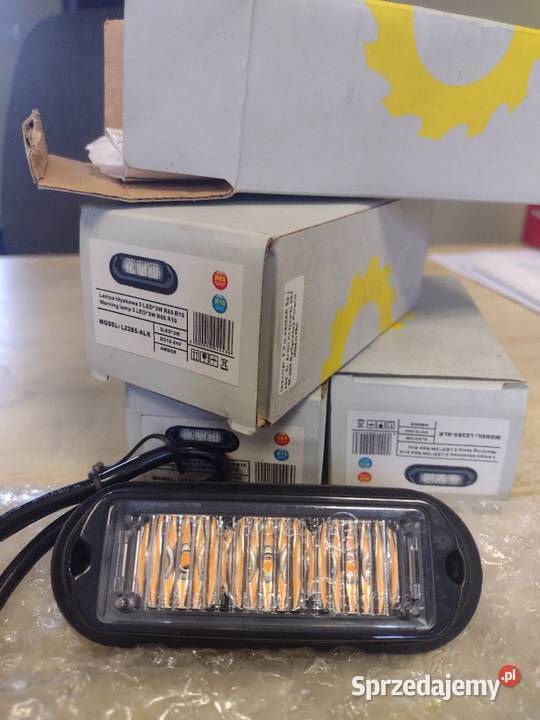 Lampa stroboskopowa błyskowa 3 Led 9W 1224V R65 Stargard