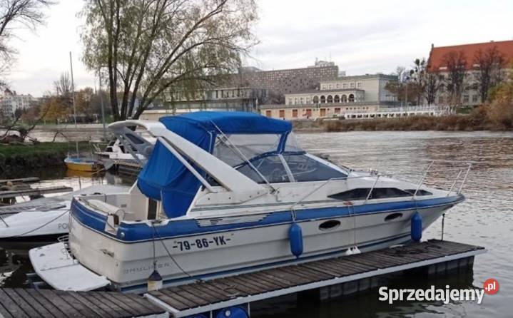 Łódź motorową kabinowa hausboot Wrocław