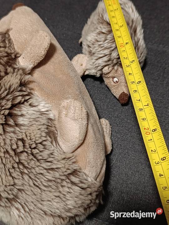 rodzina jeży pluszowa zabawka maskotka pluszak