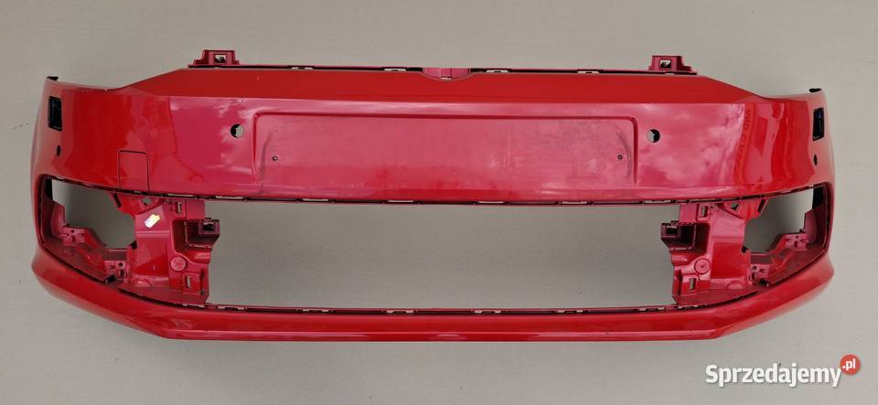 VW POLO V LIFT 6C ZDERZAK PRZÓD PRZEDNI PDC Bieleń