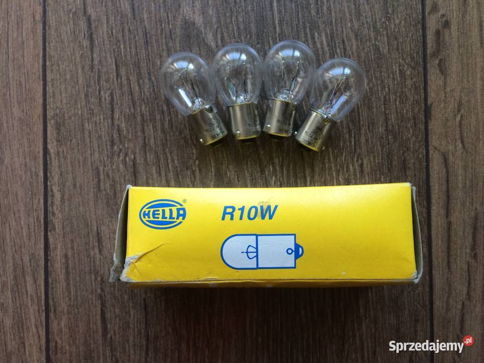 Żarówka R10W Hella 24V 10W żarówka P21W Hejalux Wrocław sprzedam