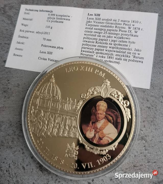 Papieże Nowożytni Jan Paweł Benedykt XVI Leo Sosnowiec
