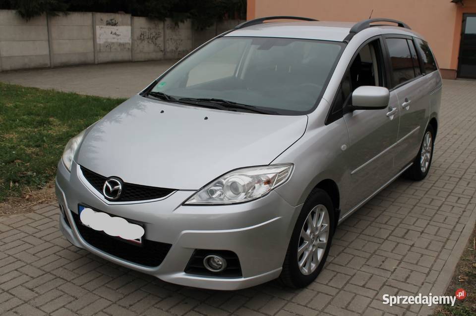 MAZDA 5 VAN 7os 1 właściciel Serwisowany Zadbany ESP Wrocław