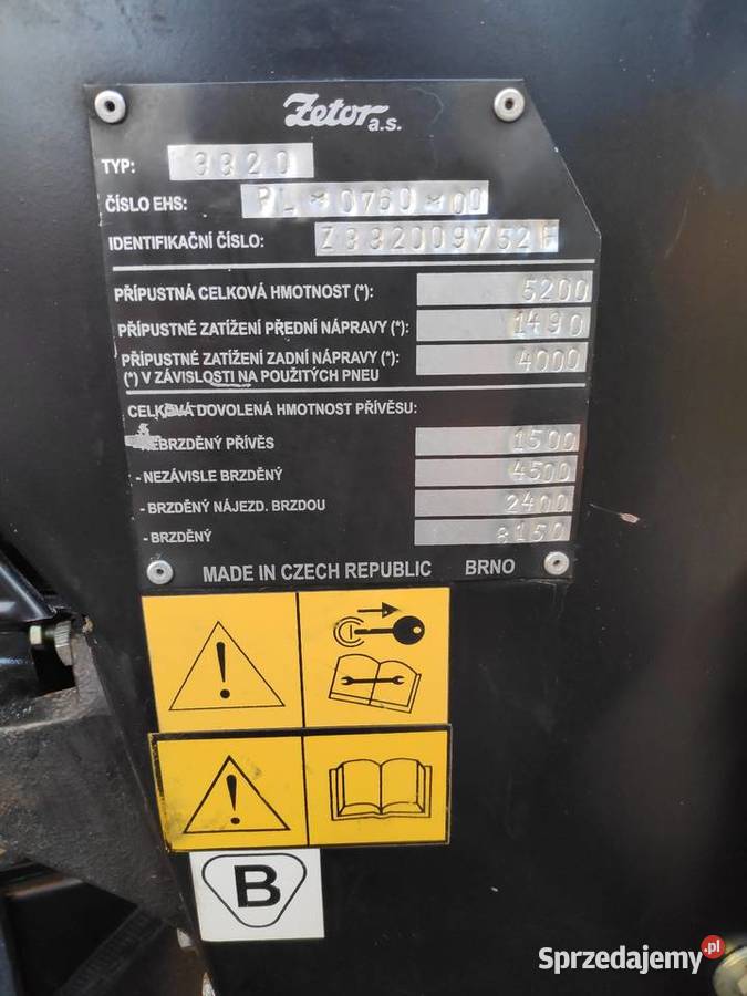Zetor 3320 pierwszy właściciel Zglinna Mała sprzedam