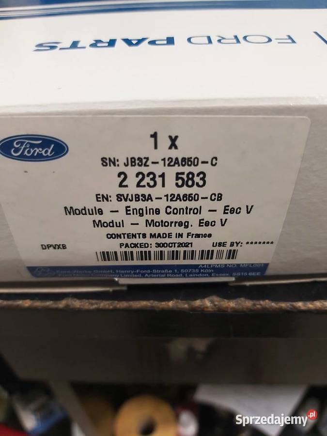 KOMPUTER FORD RANGER JBSA12A650CB 2231583 mazowieckie Radom sprzedam