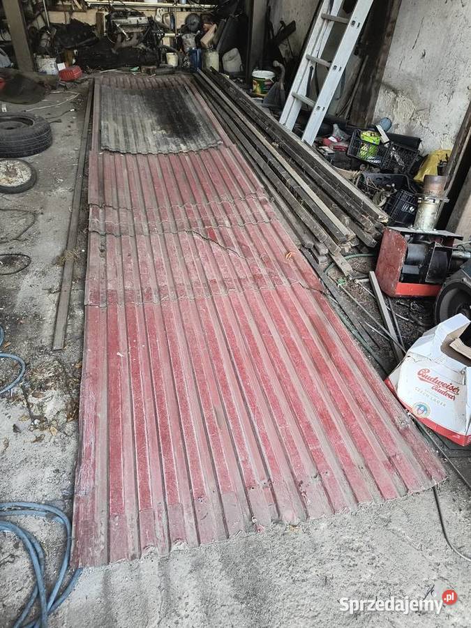 Sprzedam blacha trapezowa używana kantówka 3x4 śląskie