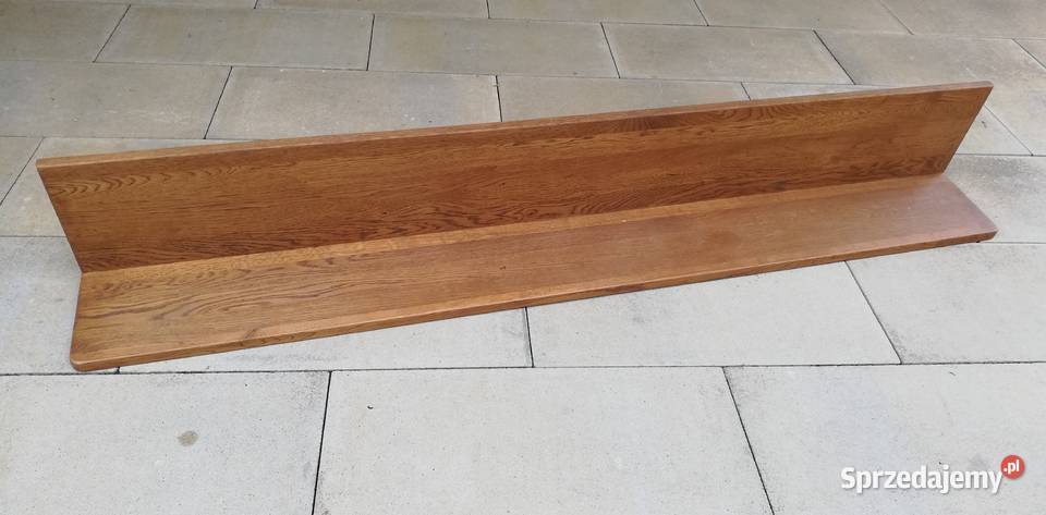 Półka drewniana ORLANDO dębowa komoda Garwolin