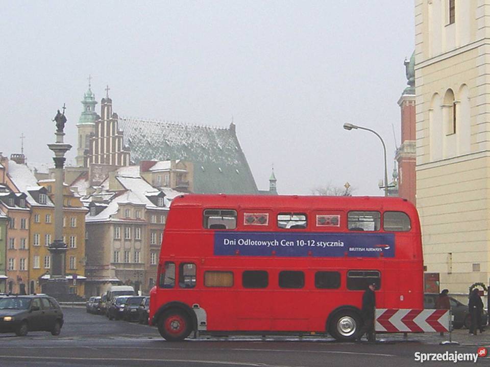 Zabytkowy piętrowy autobus promocyjny BRISTOL mazowieckie Piaseczno