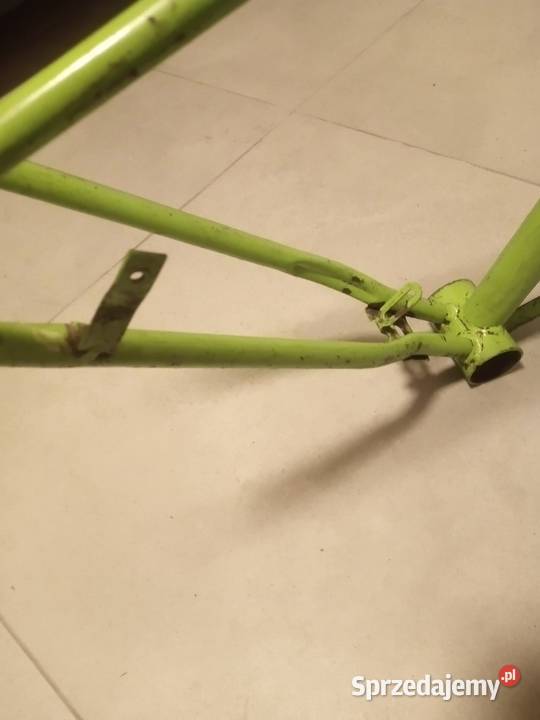 Krzywa rama Romet jubilat 1981 składak prl Lublin