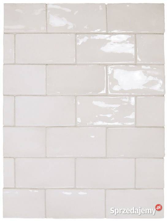 płytki ścienne kafle 75x15 Retro Stare Old White
