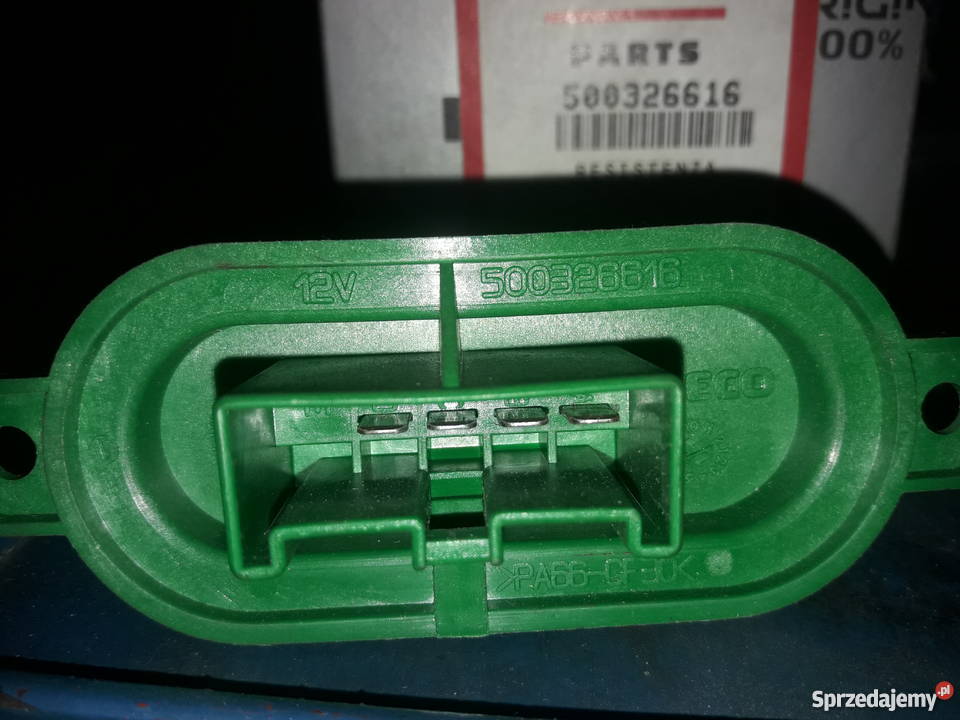 OPORNIK REZYSTOR WENTYLATORA DMUCHAWY 500326616 Częstochowa