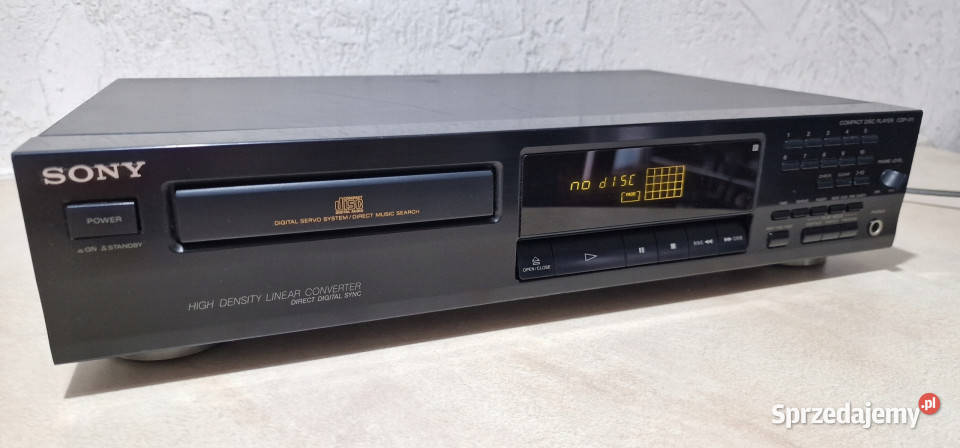 SONY CDP 311 odtwarzacz kompaktowy CD player wielkopolskie Międzychód