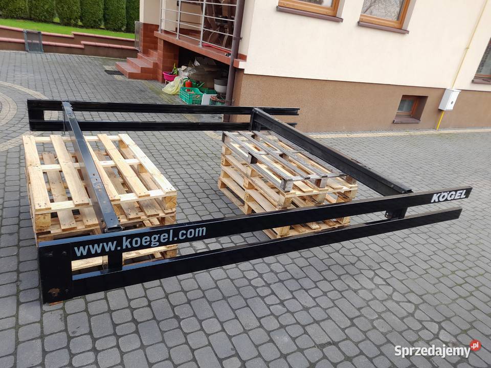 Oslona bocznarowerówki naczepy Kogel mazowieckie Sochaczew