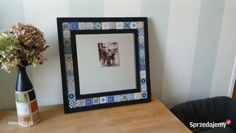 Lustro w podwójnej ramie Wałbrzych