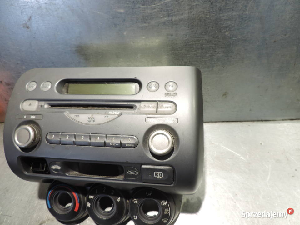 HONDA JAZZ II 2 RADIO CD Wyposażenie wnętrza Nowy Sącz