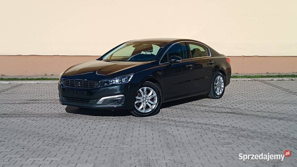 Peugeot 508 2016r16 benzyna87 oryginalny lakier wielofunkcyjna kierownica lubelskie Zamość