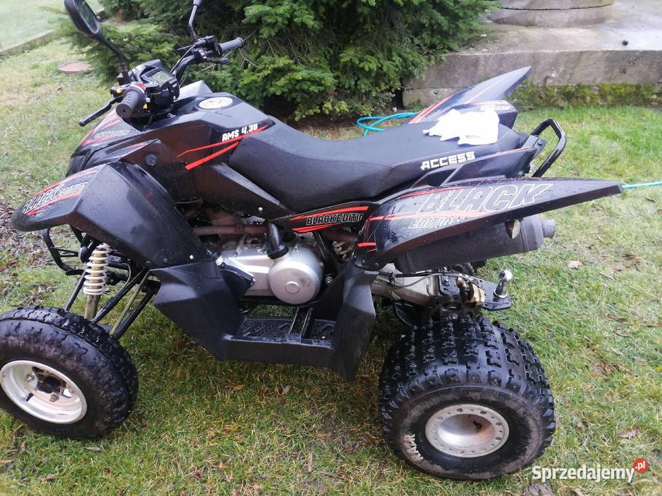 Access Lucky star 400 black edition 2018r czarny mazowieckie Przysucha sprzedam