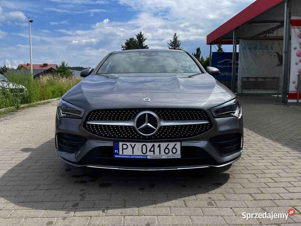 MercedesBenz CLA 250 4MATIC AMG Line 2022 Szary ogranicznik prędkości CLA Chodzież